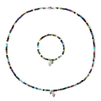 Parure in argento con Citrino (Riya)
