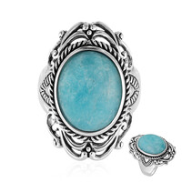 Anello in argento con Amazzonite (Art of Nature)