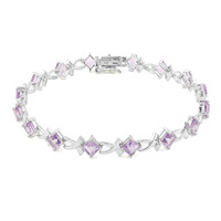Bracciale in argento con Ametista