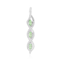 Ciondolo in argento con Tsavorite