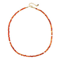Collana in argento con Corniola