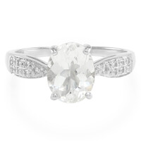 Anello in argento con Berillo Himalayano