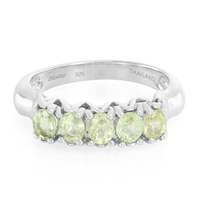 Anello in argento con Tormalina Paraíba