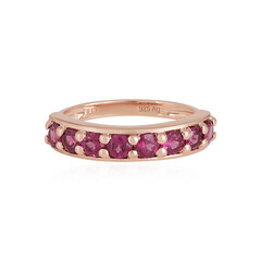 Anello in argento con Rodolite