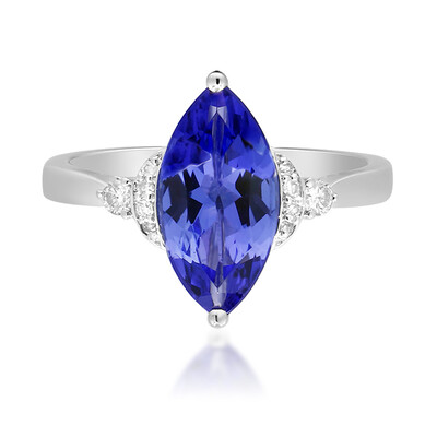 Anello in oro con Tanzanite (non riscaldata) (CIRARI)