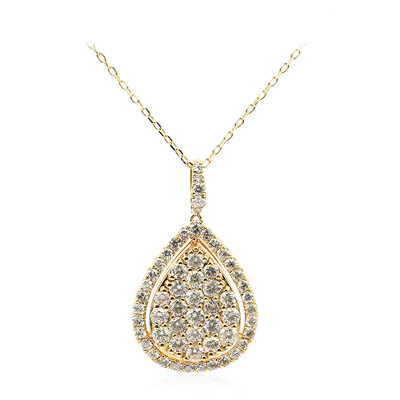 Collana in oro con Diamante I1 (H) (CIRARI)