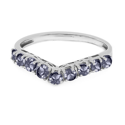 Anello in argento con Tanzanite (non riscaldata)