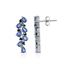 Orecchini in argento con Cianite del Nepal