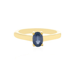 Anello in argento con Zaffiro Blu