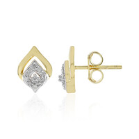 Orecchini in argento con Diamante I2 (I)