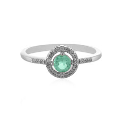 Anello in argento con Smeraldo Russo