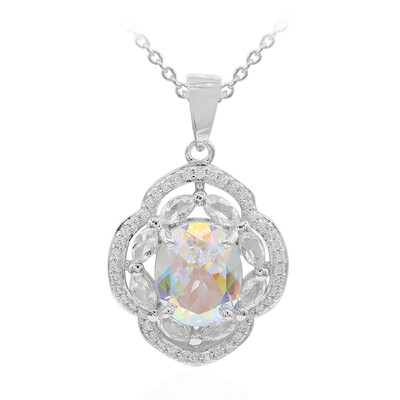 Collana in argento con Topazio Moonlight