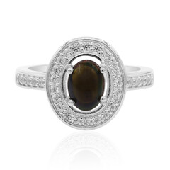 Anello in argento con Opale Mezezo
