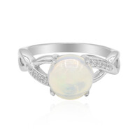 Anello in argento con Opale di Welo