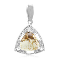 Ciondolo in argento con Magnesite