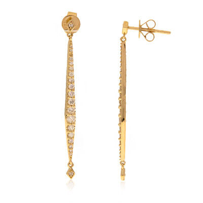 Orecchini in oro con Diamante Flawless (F) (LUCENT DIAMONDS)