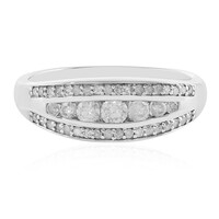 Anello in oro con Diamante I4 (J)