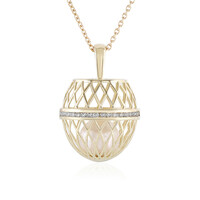 Collana in oro con Perla d'Acqua Dolce Bianca (Ornaments by de Melo)