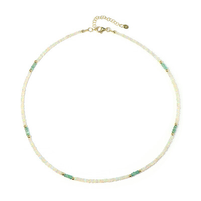 Collana in argento con Smeraldo Brasiliano