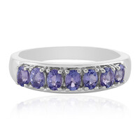 Anello in argento con Tanzanite