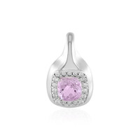 Ciondolo in argento con Kunzite