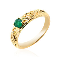Anello in oro con Smeraldo Colombiano Di Muzo (de Melo)