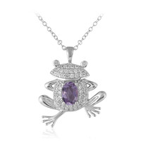 Collana in argento con Ametista Boliviana