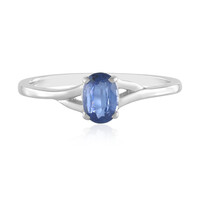 Anello in argento con Cianite del Nepal