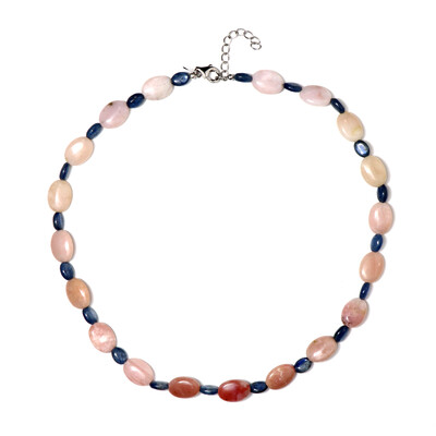Collana in argento con Opale Rosa