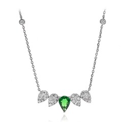 Collana in oro con Tsavorite AAA (CIRARI)