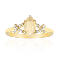 Anello in argento con Opale di Welo