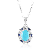 Collana in argento con Turchese Sleeping Beauty (Faszination Türkis)