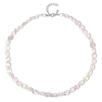Collana in argento con Kunzite Brasiliana