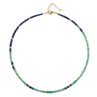 Collana in argento con Smeraldo Zambia