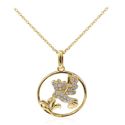 Collana in oro con Diamante SI2 (H) (Smithsonian)