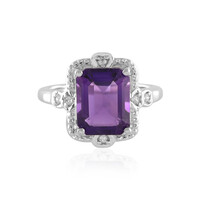 Anello in argento con Ametista