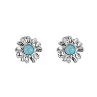 Orecchini in argento con Turchese