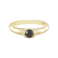 Anello in oro con Diamante Nero