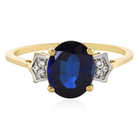 Anello in oro con Cianite (Odyssey by Hannah)