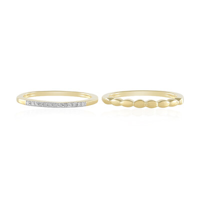 Anello in argento con Diamante I2 (I)