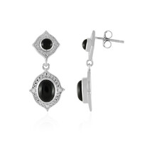 Orecchini in argento con Onice Nero