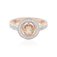 Anello in oro con Morganite AAA (SUHANA)