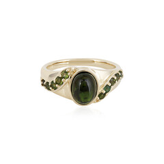 Anello in oro con Tormalina Cromo (KM by Juwelo)