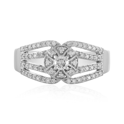Anello in oro con Diamante Flawless (F) (LUCENT DIAMONDS)