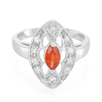 Anello in argento con Rubino Tramonto