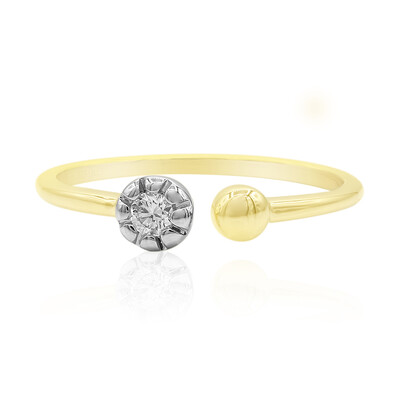 Anello in oro con Diamante SI1 (G) (Annette)
