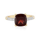 Anello in oro con Granato Mozambico (SUHANA)