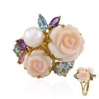 Anello in argento con Madreperla