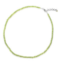Collana in argento con Peridoto