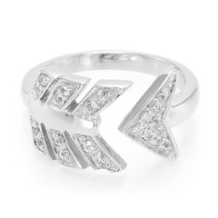 Anello in argento con Zaffiro Bianco